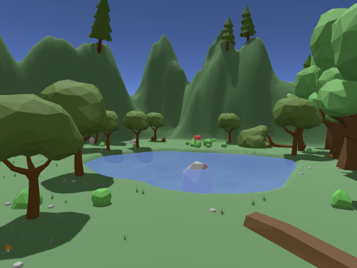 Polygonal Lake