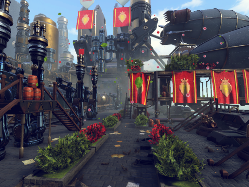 Steampunk Skybase