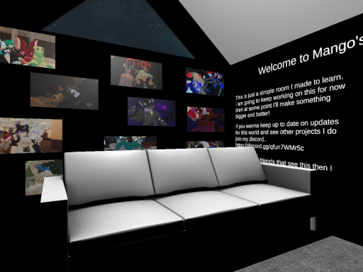 Mango's chill room