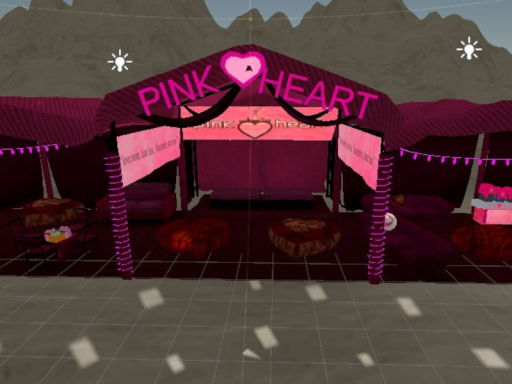 Camp Pink Heart at Burning Man （PC Only）
