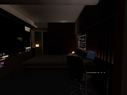 Simple hotel room
