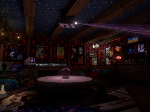 Seance at Zook's manor