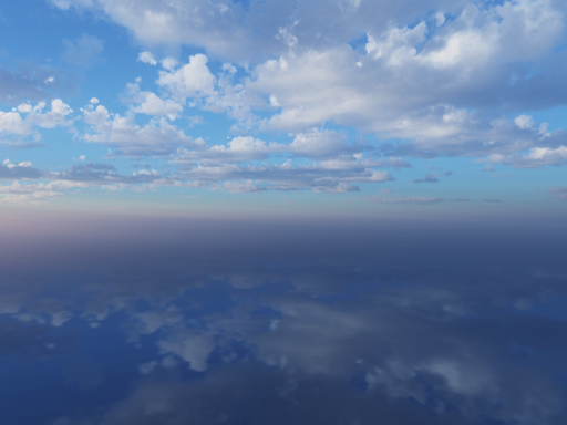 in the clouds