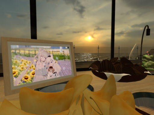 Moon‚let's chase the sunset․