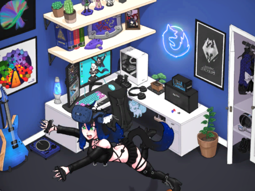 Firefox Blue's Room