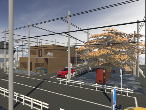 休憩住宅街