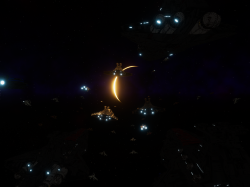 Star Wars - Space Scene