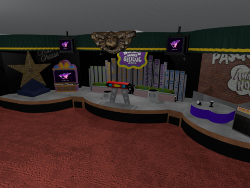 3-Stage （Chuck․E․Cheese⁄Rock-Afire Explosion⁄Showbiz Pizza⁄Concept Unification）
