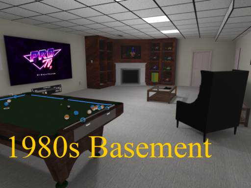 1980s Basement