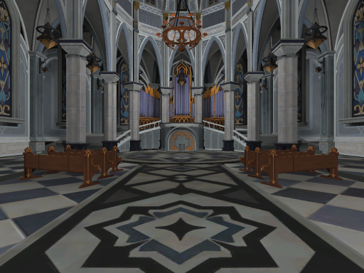 Mondstadt's Cathedral Genshin Impact