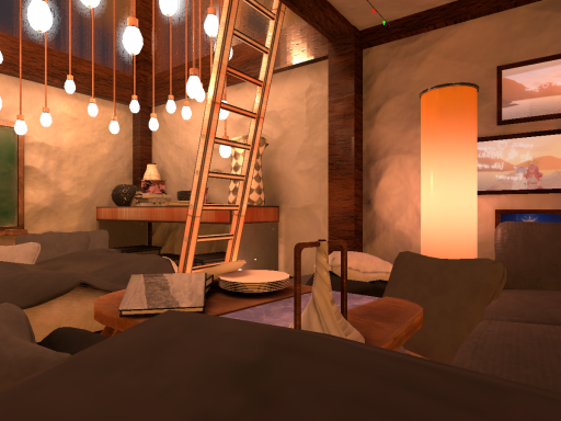 zhao's warm Christmas house