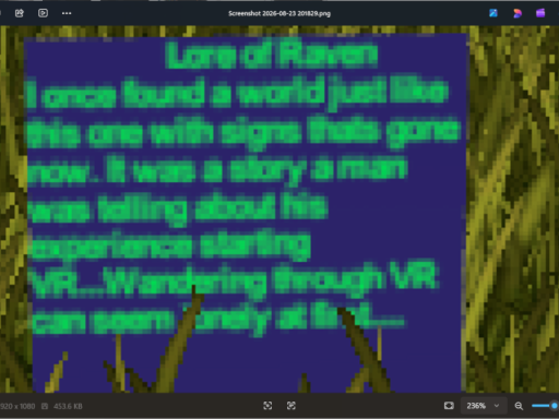 Lore of Raven World Repository
