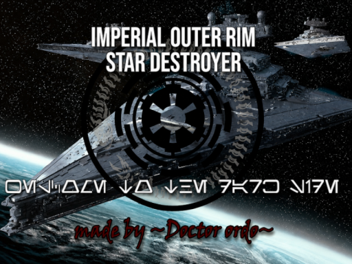 Imperial Outer Rim Star Destroyer