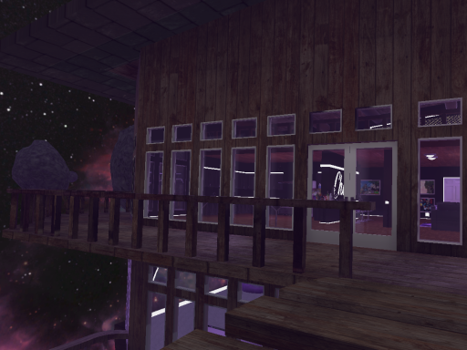 Darkcharm's Super chill anime cabin in space