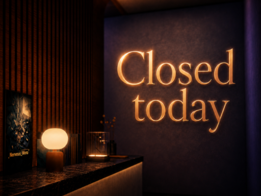 Closed today․