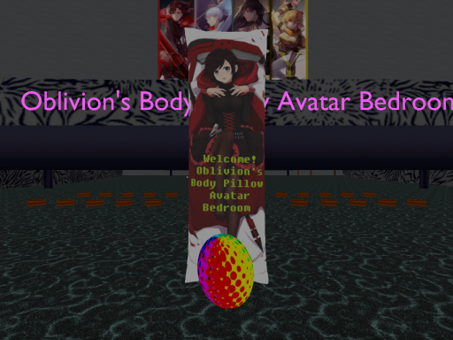 Oblivions Body Pillow Avatar Bedroom