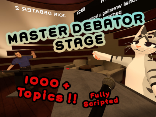 Master Debator - VRC Debate Stage