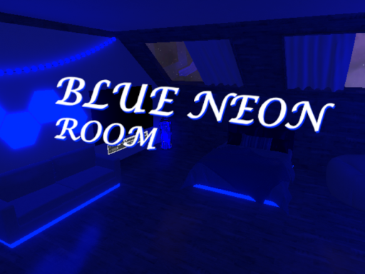 Blue Neon Room