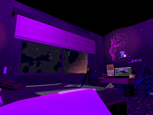 Bedroom at the edge of the universe