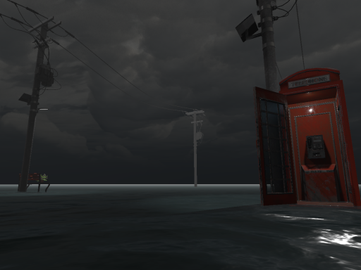 a phone booth․