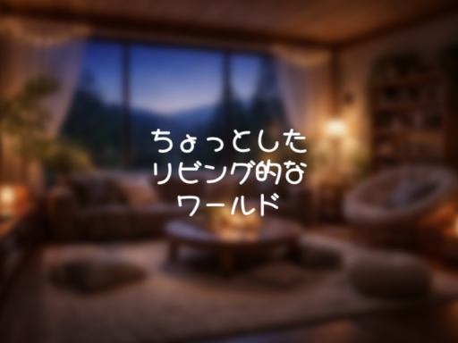 ちょっとしたリビング的なワールド