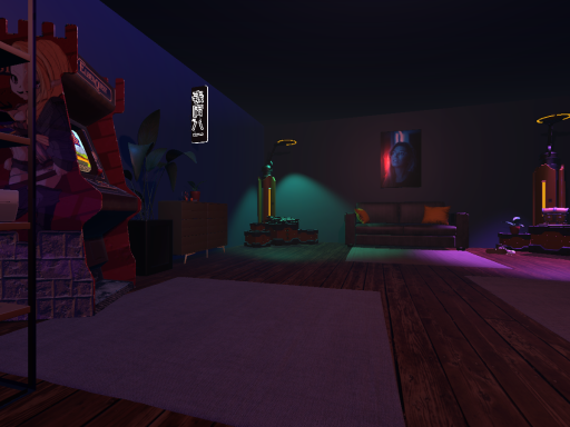 Retro Chill Room