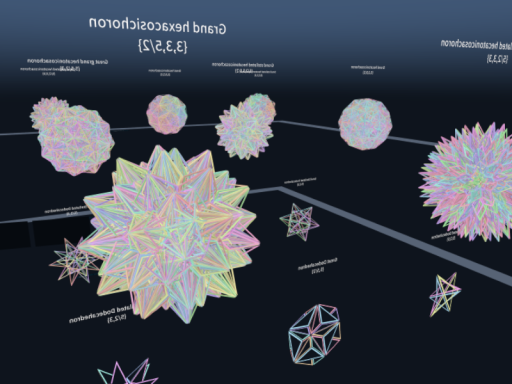 Regular Star Polytopes Gallery