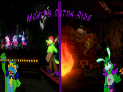 Montys Gator Ride Old world