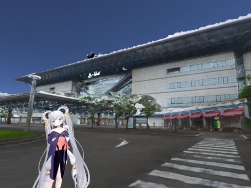 3DScan ポートメッセ名古屋 金城ふ頭駅から第2展示館まで