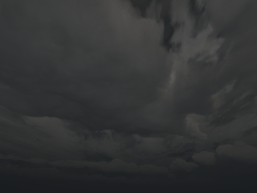 雲の隙間