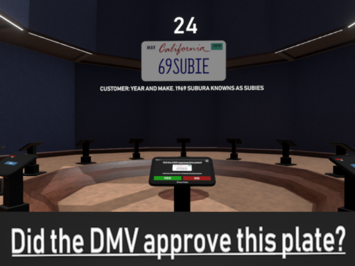 California DMV - Guess The Verdict