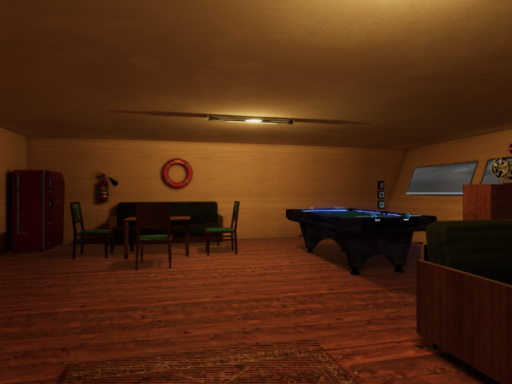 Chill Storm Ship Cabin
