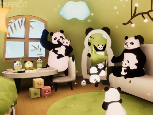 Panda bamboo Room
