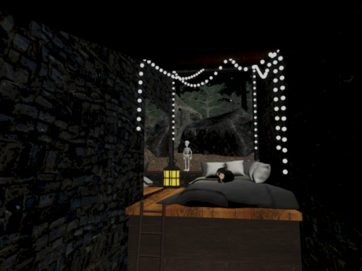 spooky lil halloween home