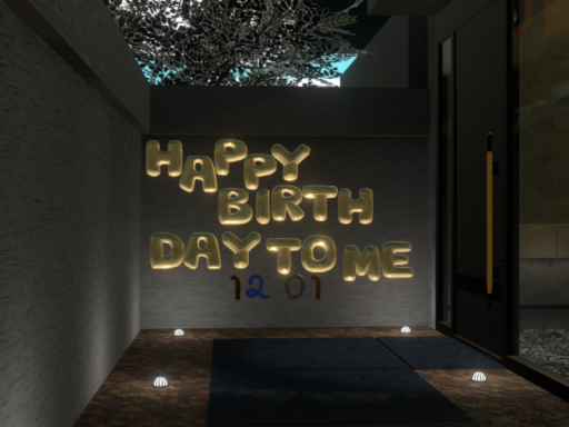 12⁄1が誕生日の人が、自分で自分の誕生日を祝うワールド