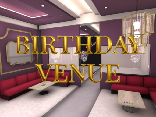 お誕生日会場 -Birthday Party Venue-