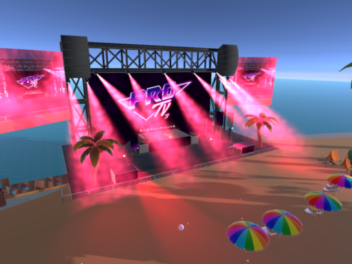 Beach Concert Stage