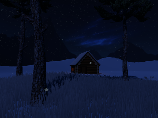 Snowy Rest Place