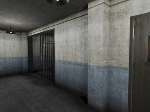 Jail booth