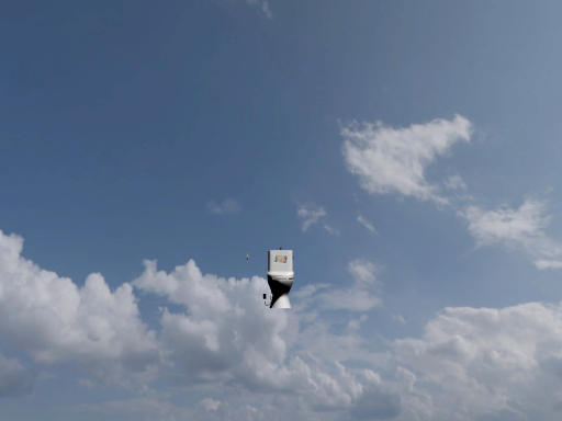 【In the sky］