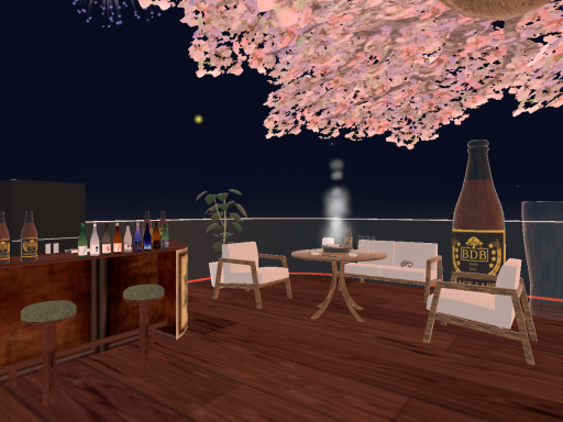 -夜桜-