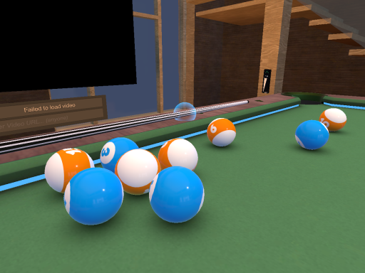 8 BALL NO GUIDELINE