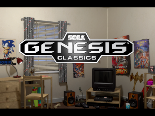Sega Genesis Classics Retro Room