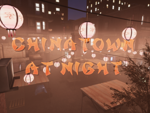 Chinatown at Night