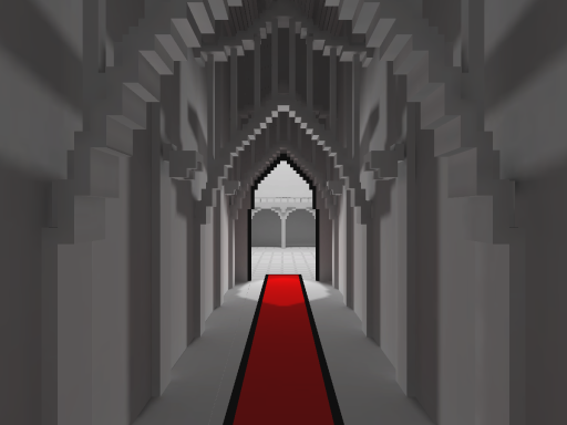 The hall