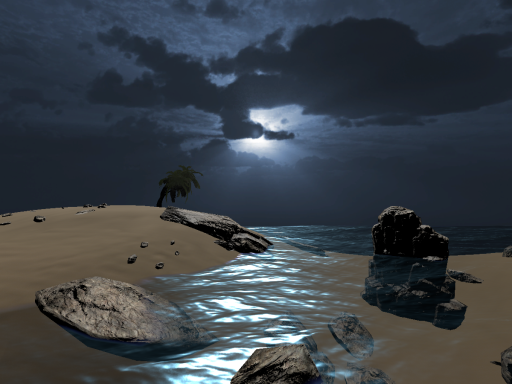 Night Beach SSD