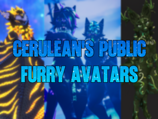 Cerulean's Public Furry Avatars