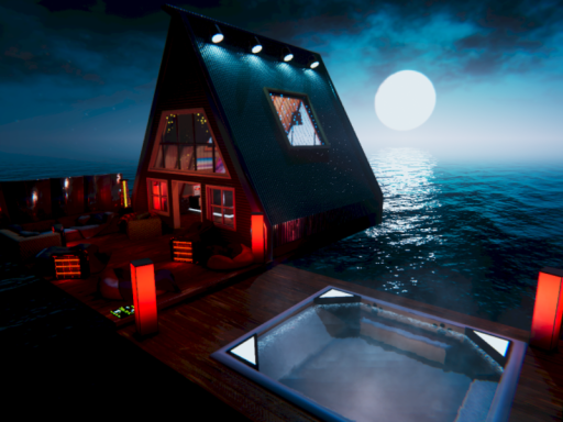 海上静谧小屋
