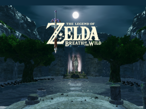 Spring of Power （Night） - The Legend of Zelda˸ Breath of the Wild