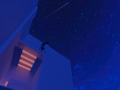 star in the Aki's belvedere